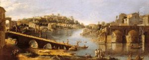 View of the Ponte Rotto, Rome View of the Ponte Rotto, Rome