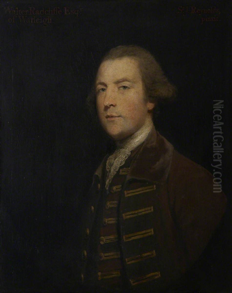 Walter Radcliffe (1733-1803) Oil Painting by Of Sir Joshua Reynolds