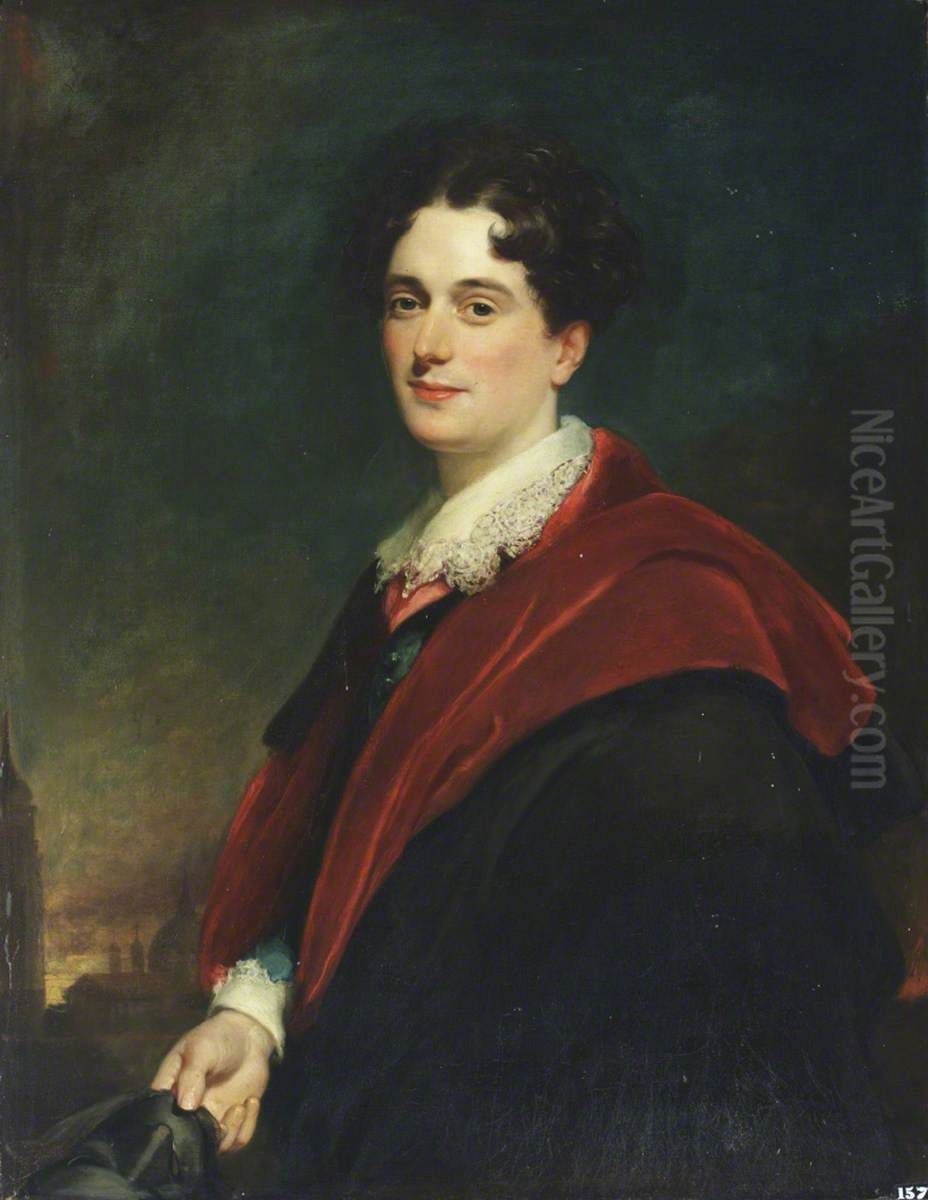 Sir Jacob Astley, 6th Bt, 16th Baron Hastings (1797-1859), as a Young Man, in Masquerade Dress Oil Painting by Henry William Pickersgill