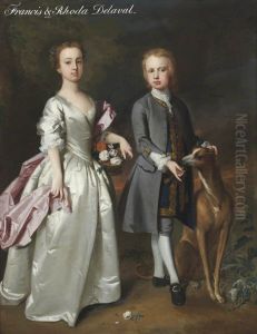 Rhoda Delaval (1725 - 1757) and her brother Francis Blake Delaval (1727- 1771), as children Rhoda Delaval (1725 - 1757) and her brother Francis Blake Delaval (1727- 1771), as children