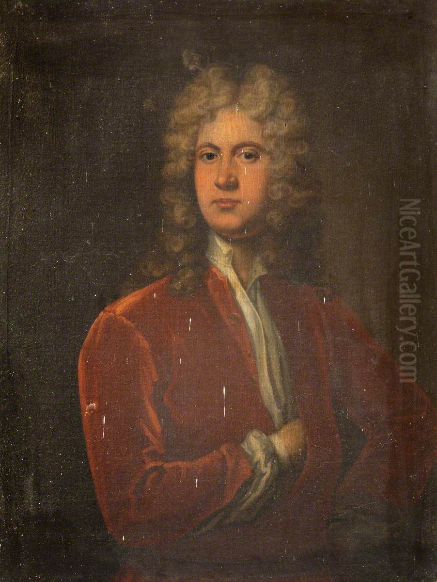 Captain Francis Blake Delaval (1692-1752) Oil Painting by Michael Dahl