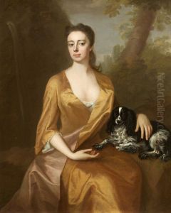 Called a Daughter of William Legge, 1st Earl of  Dartmouth, either Lady Barbara Legge, later Lady Bagot (d.1765) or Lady Anne Legge, later Lady Holte (1720-1740)