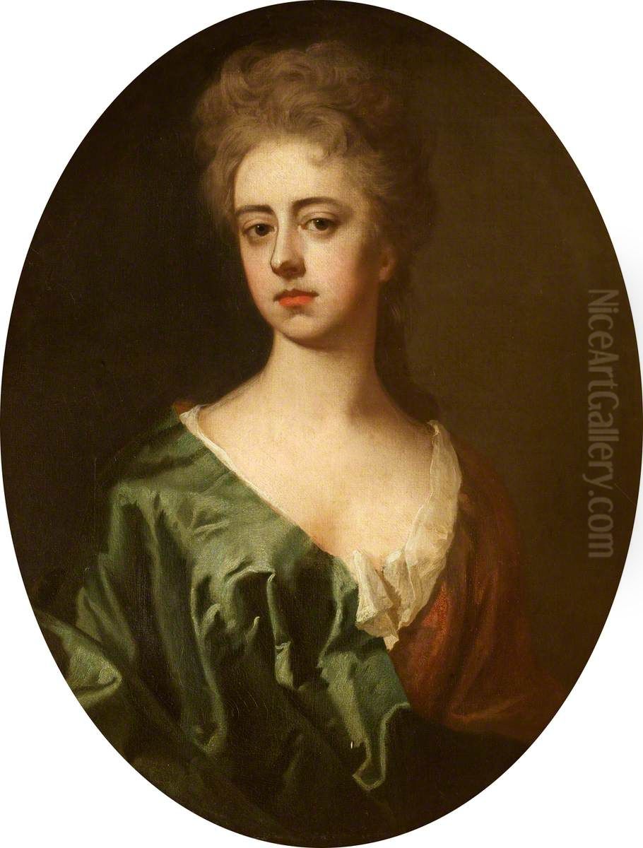 Mary Cullen, Lady Dutton (d.1719) Oil Painting by Michael Dahl