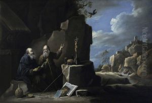 Elijah and the Ravens (after Teniers)
