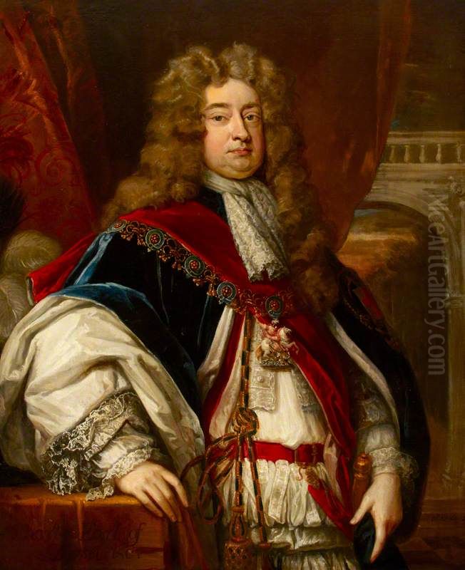 Charles Sackville, 6th Earl of Dorset (1638-1706) Oil Painting by Godfrey Kneller