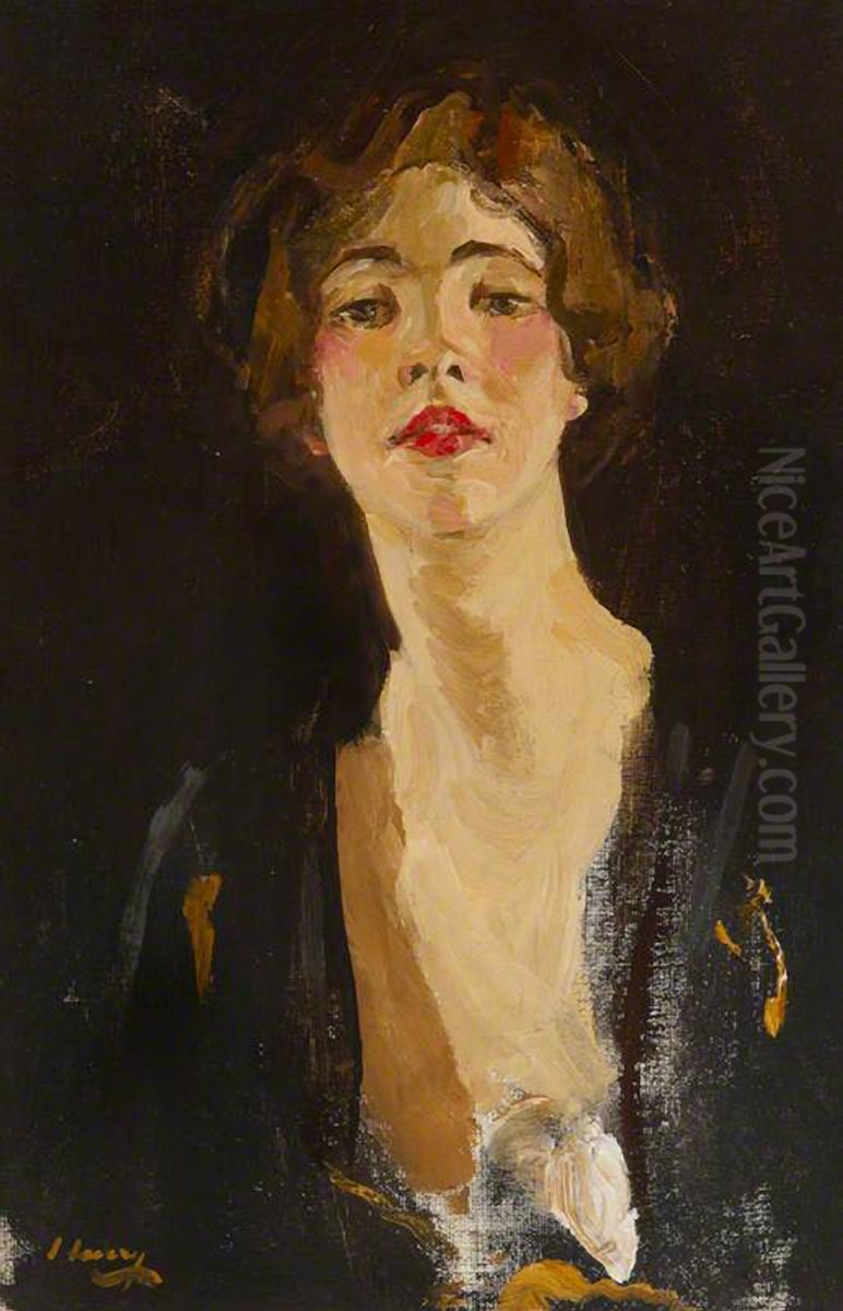 Violet Keppel (1894-1970), Mrs Denys Robert Trefusis Oil Painting by John Lavery