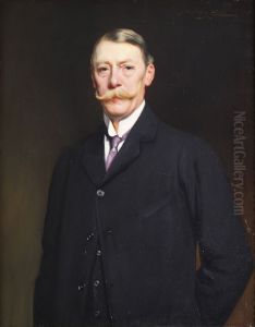 Portrait of Alfred Hornyold (1850-1922).