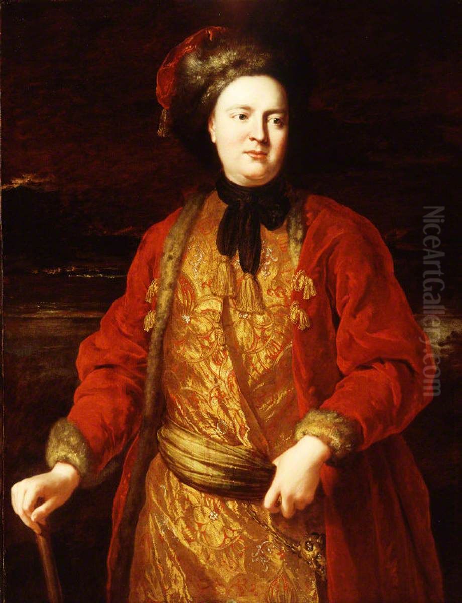 Roger Strickland (1680-1704) Oil Painting by Alexis-Simon Belle