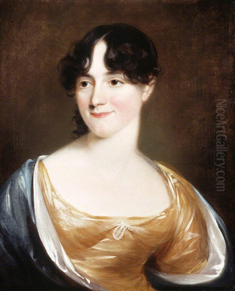Anne Matthews, Mrs A. Robinson (1793-1864) Oil Painting by William Armfield Hobday