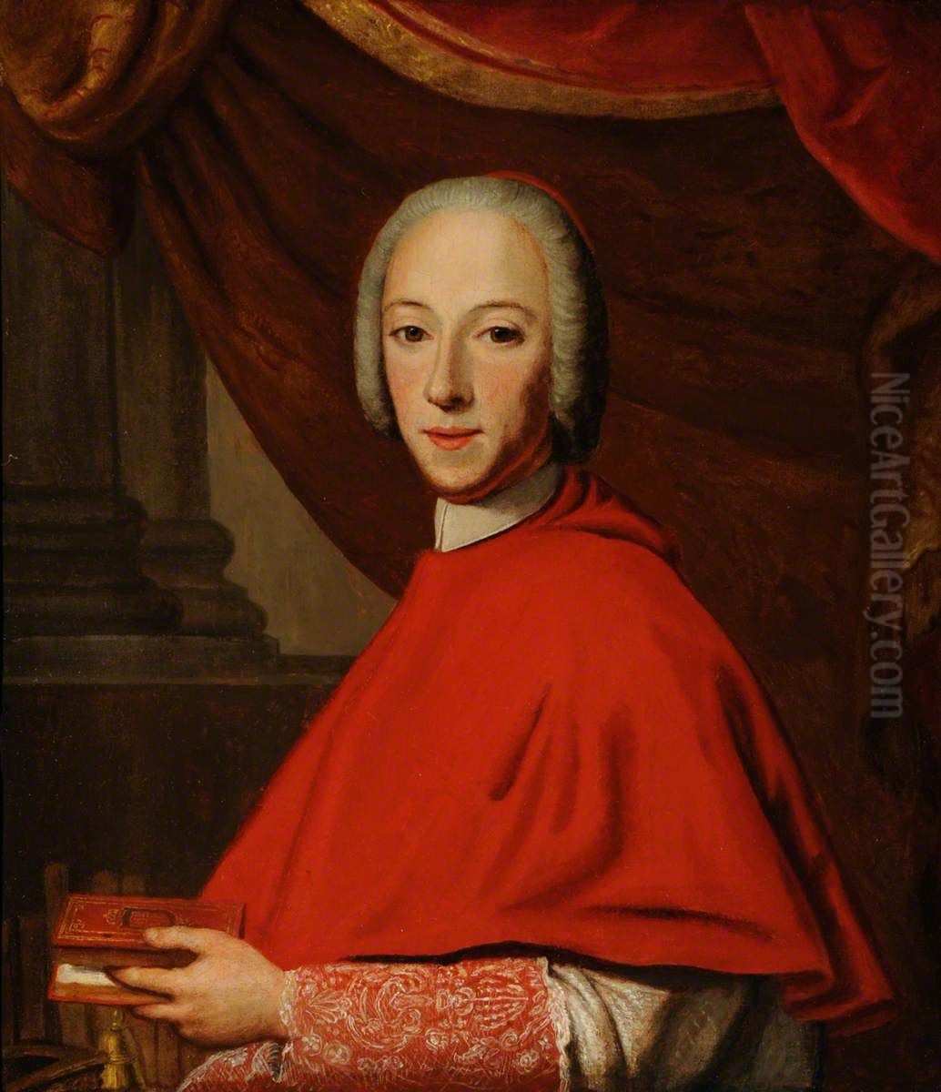 Prince Henry Benedict Clement Stuart, Cardinal York (1725 - 1807) Oil Painting by Cosmo Alexander