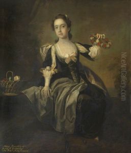 The Hon. Mary Venables Vernon, later Mrs George (Adams) Anson (1739-1843), as a Girl