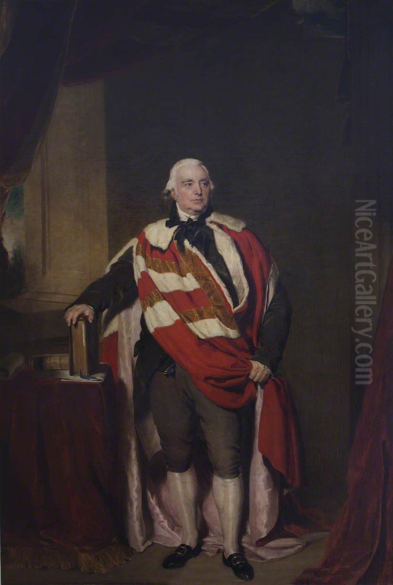 Henry Venables-Vernon, 3rd Baron Vernon (1747-1829) Oil Painting by Thomas Lawrence