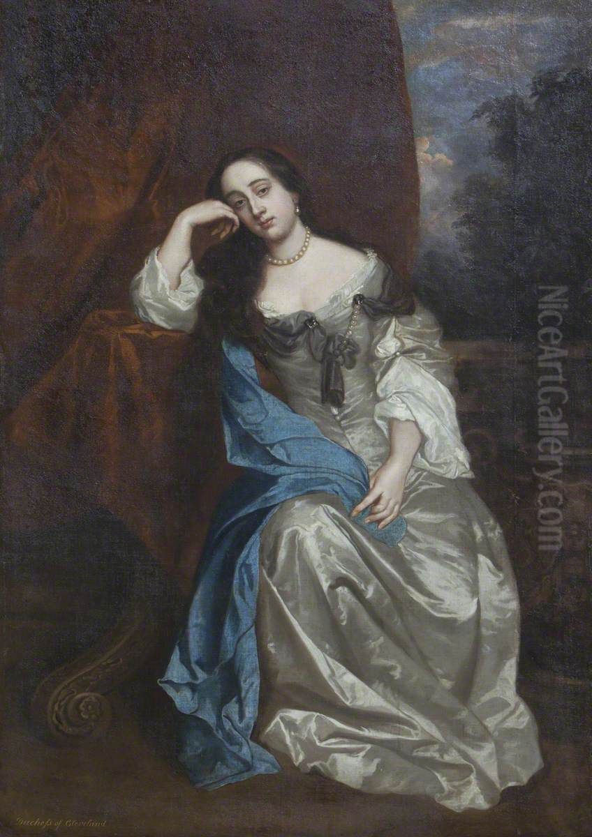 Barbara Villiers, Countess of Castlemaine and Duchess of Cleveland (1640-1709) Oil Painting by Peter Lely