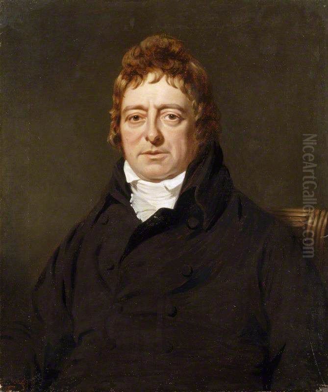 The Reverend Alban Thomas Gwynne (1751-1819) Oil Painting by Mather Brown