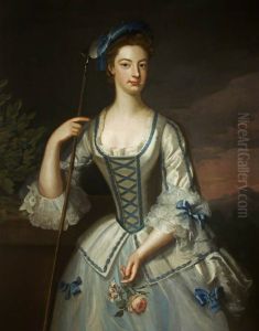 Lady Rachel Cavendish, Lady Morgan (1697-1780), as a Shepherdess