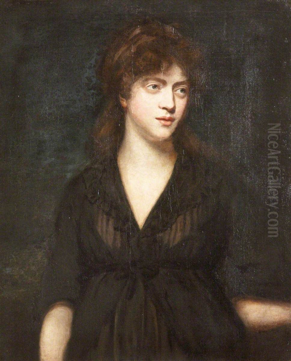Amelia Alderson, Mrs John Opie (1769-1853) Oil Painting by John Opie