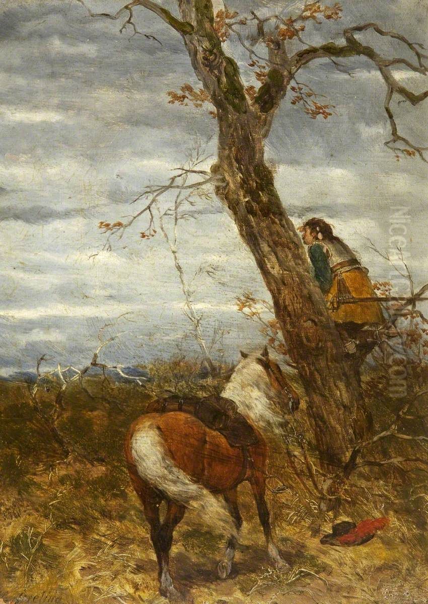 The Reconaissance Oil Painting by Heinrich Breling