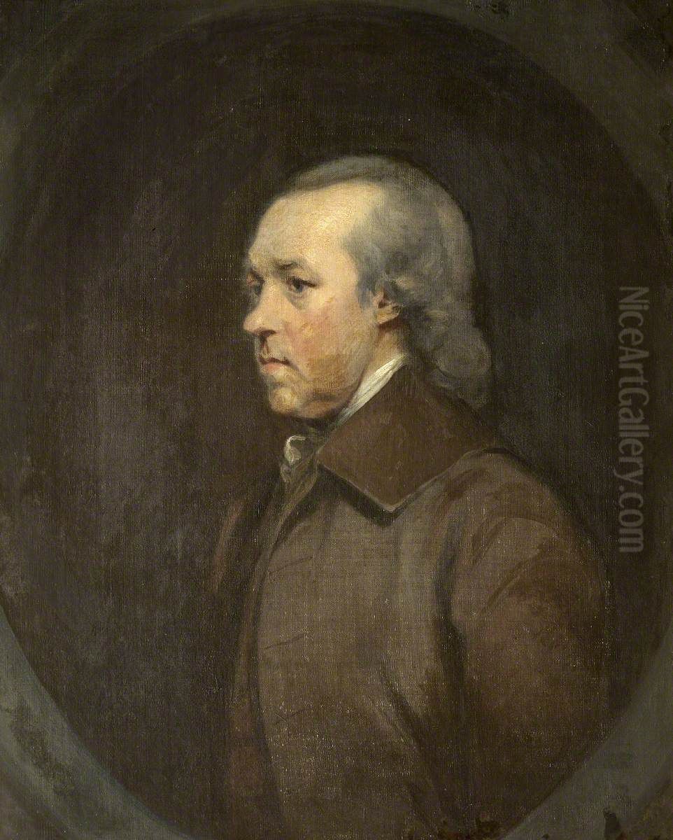 George Abraham Gibbs of Pytte (1718 - 1794) Oil Painting by Prince Hoare
