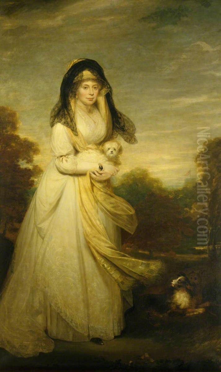 Queen Charlotte (of Mecklenburg-Strelitz) (1744-1818) Oil Painting by William Beechey