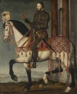 King Francois I, King of France (1494-1547) on Horseback