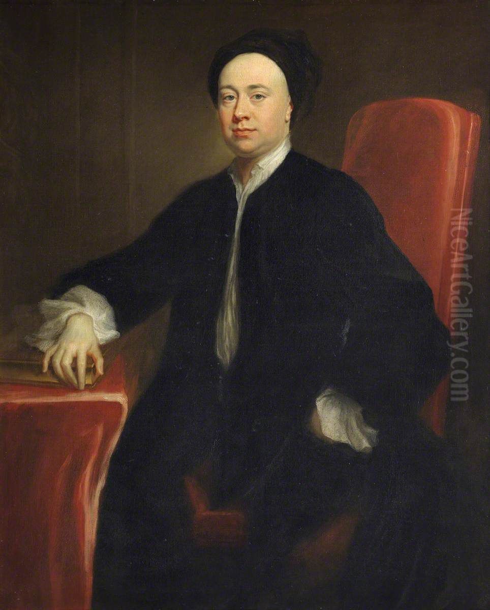 George Vertue (1684-1756) Oil Painting by Jonathan Richardson