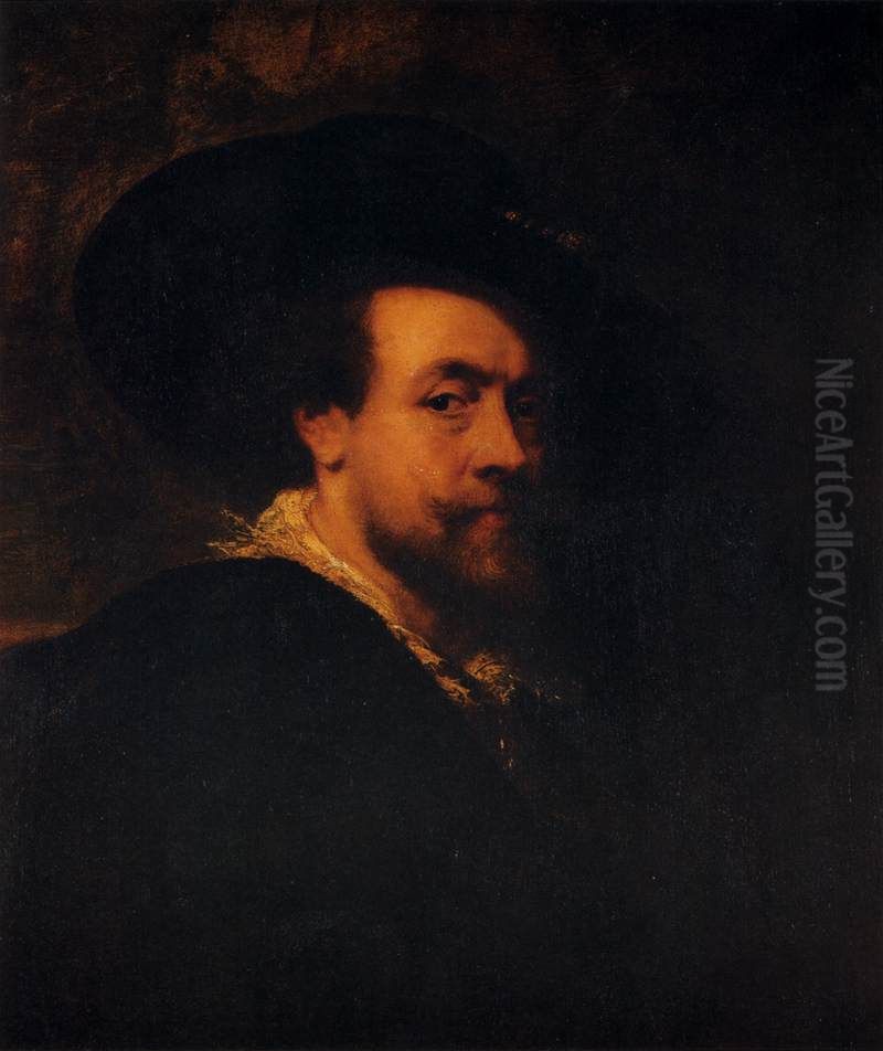 Portrait of Peter Paul Rubens (1577-1640) Oil Painting by (studio of) Rubens, Peter Paul