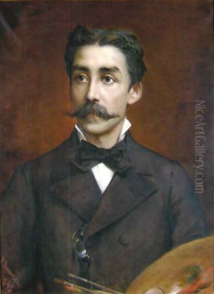 Self-portrait Oil Painting by Pedro Americo