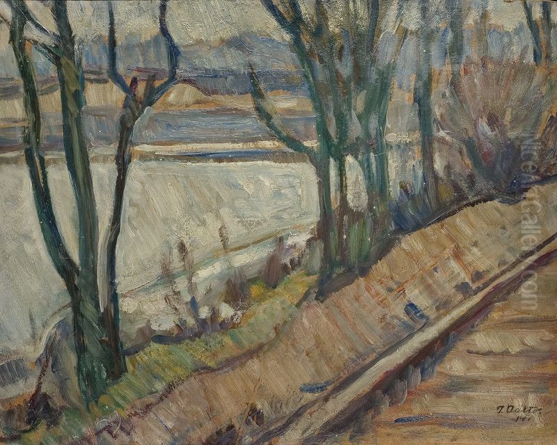 View from Toolo bay Oil Painting by Ilmari Aalto