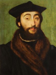 An Unknown Man, miscalled Georges de Selve, but possibly Georges d'Armagnac, Bishop of Rodez (c1500-1585)