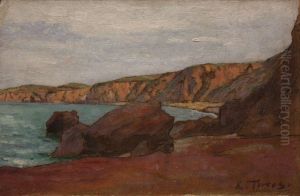 Beach at Argeles, le Racou