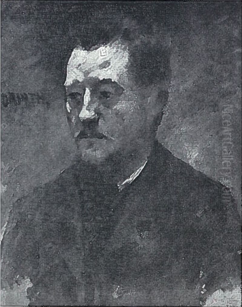 Mannliches Portrat Oil Painting by Lovis (Franz Heinrich Louis) Corinth