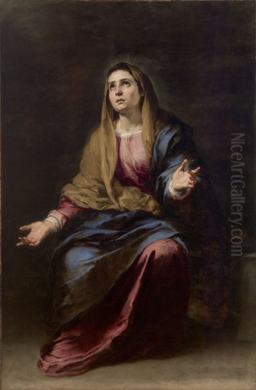 Dolorosa Oil Painting by Bartolome Esteban Murillo