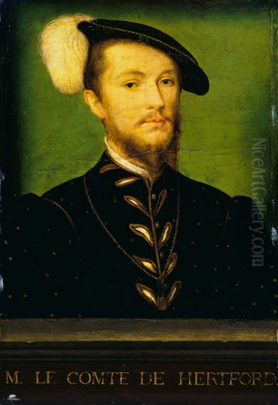 The duc d'Etampes Oil Painting by Corneille De Lyon