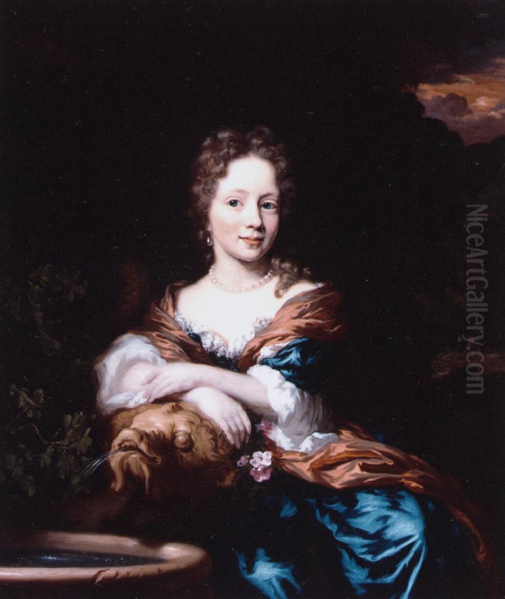 Portrait of an unknown woma Oil Painting by Nicolaes Maes