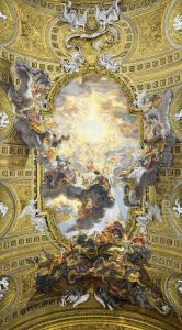 Ceiling of Church of the Gesu (Rome)