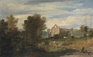 Newark Abbey on the River Wey Newark Abbey on the River Wey