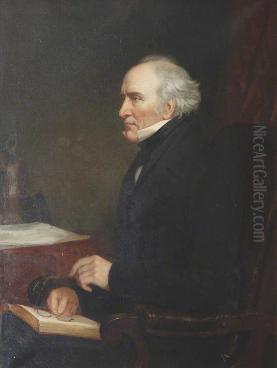 Portrait of Lewis Loyd, Esq., aged 84 Oil Painting by Eden Upton Eddis