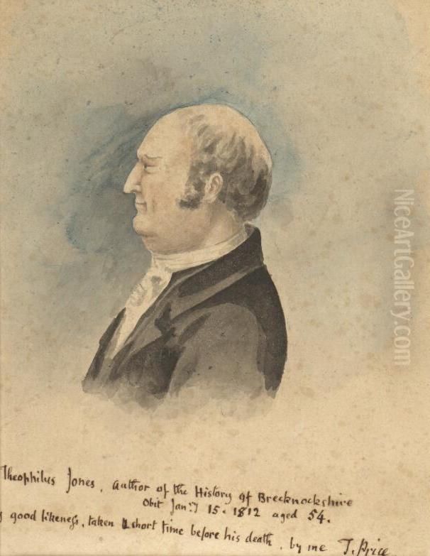 Theophilus Jones Oil Painting by Thomas Price