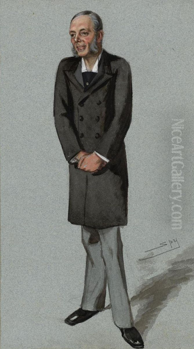 Mr.Osborne Morgan, M.P Oil Painting by Leslie Mathew Ward