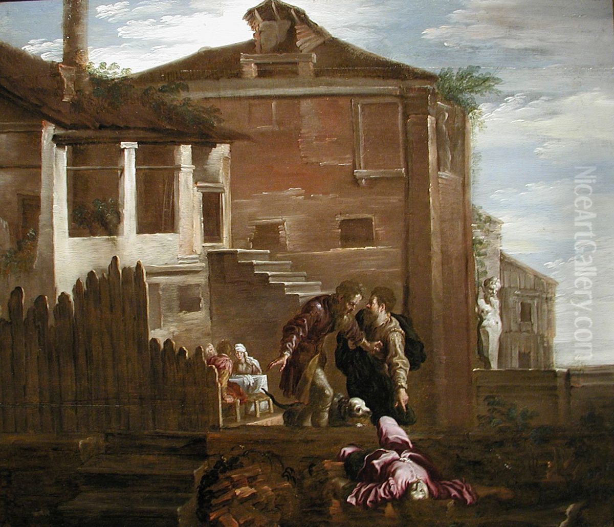 Parable of the Wicked Husbandmen Oil Painting by Domenico Fetti