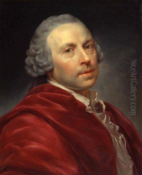 Self-portrait Oil Painting by Anton von Maron