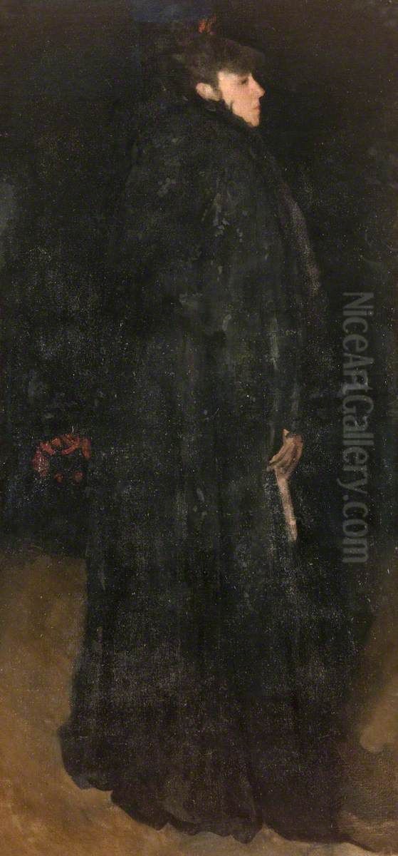 Miss Ethel Philip Oil Painting by James McNeill Whistler