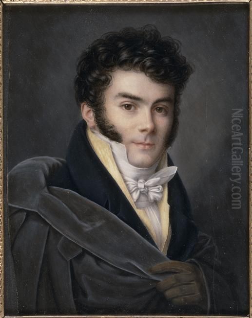 Self-portrait Oil Painting by Jean-Baptiste Singry