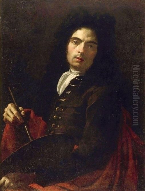 Self-portrait Oil Painting by Corrado Giaquinto