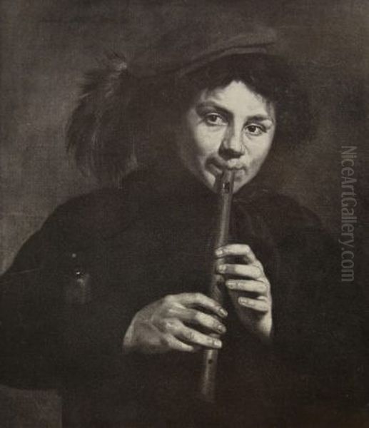Hearing Oil Painting by Michaelina Wautier