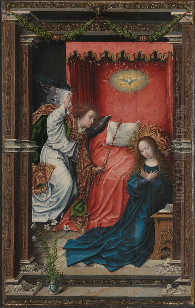 Bebudelsen Oil Painting by Orley, Bernard van