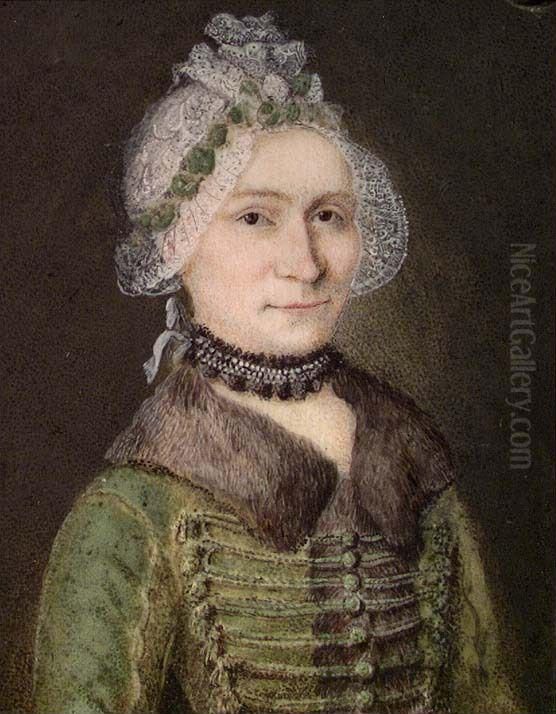 Portrait of a Woman. Copy Oil Painting by Johan Gorbitz