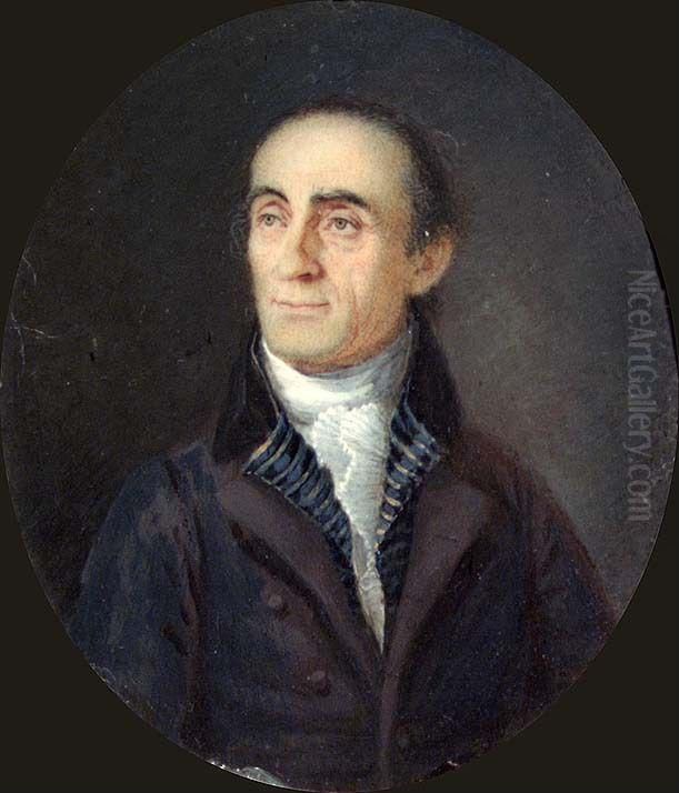 Portrait of a Man. Copy Oil Painting by Johan Gorbitz