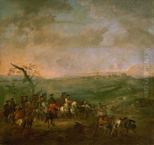 Belagerung von Prag durch die osterreichische Armee unter dem Oberbefehl des Grossherzogs Franz Stephan von Lothringen