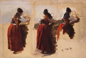 Studies of a Woman from Rugen